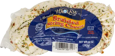 Marinated Braided String Cheese