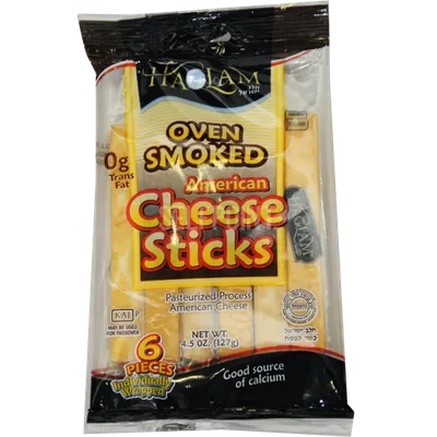 Smoked American Cheese Sticks 6 pcs