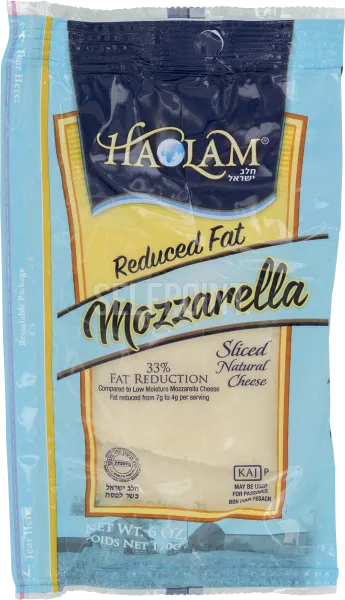 Reduced Fat Mozzarella Sliced Cheese