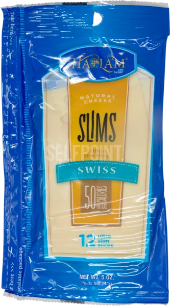 Sliced Swiss Cheese 12 ct