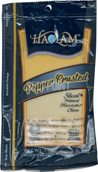 Pepper Crusted Sliced Cheese