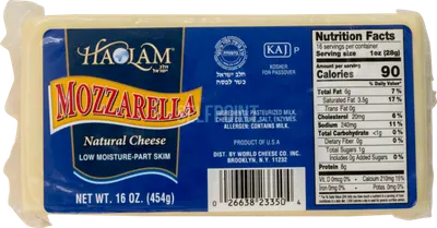 Mozzarella Natural Cheese [KFP]