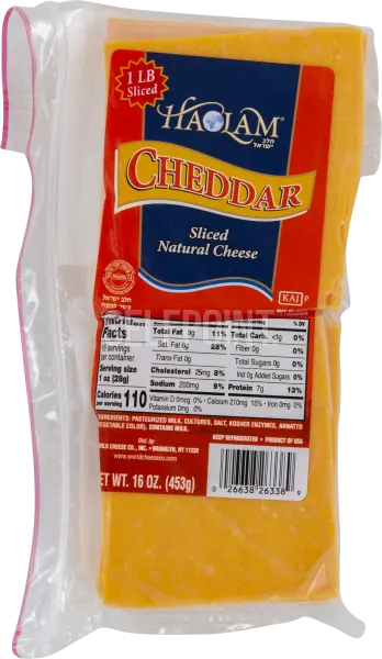Cheddar Sliced Natural Cheese