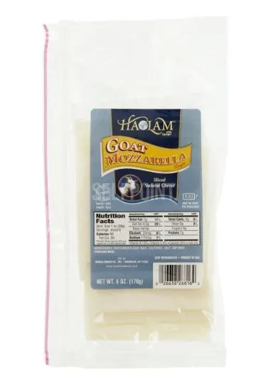 Sliced Goat Mozzarela Cheese