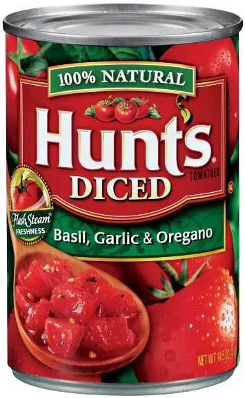 Diced Tomatoes with Basil, Garlic & Oregano