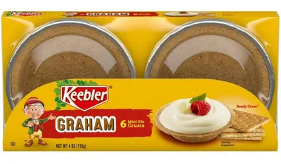 Mini Graham Pie Crust 6 ct