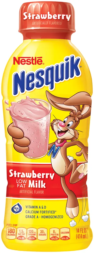 Strawberry Flavored Low Fat Milk