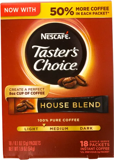 Taster's Choice Instant Coffee Packets 18 ct