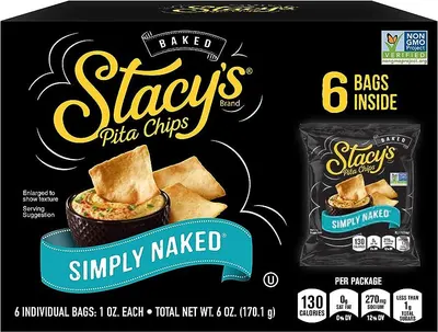 Simply Naked Pita Chips 6 ct