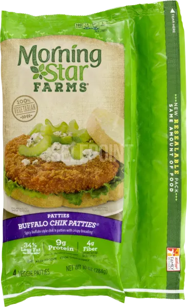Veggie Buffalo Chik Patties 4 ct