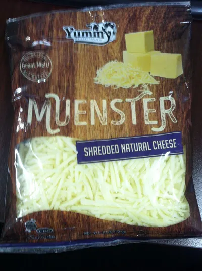 Shredded Muenster Cheese