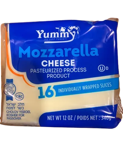 Mozzarella Cheese Slices 16 ct