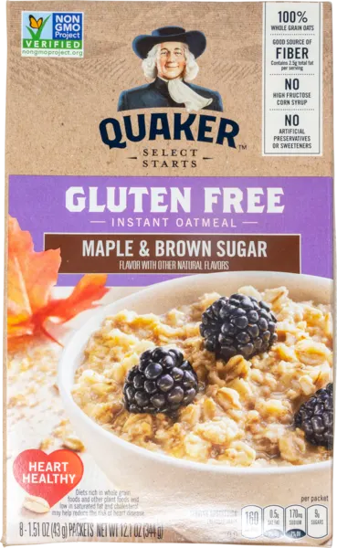 Maple & Brown Sugar Instant Oatmeal