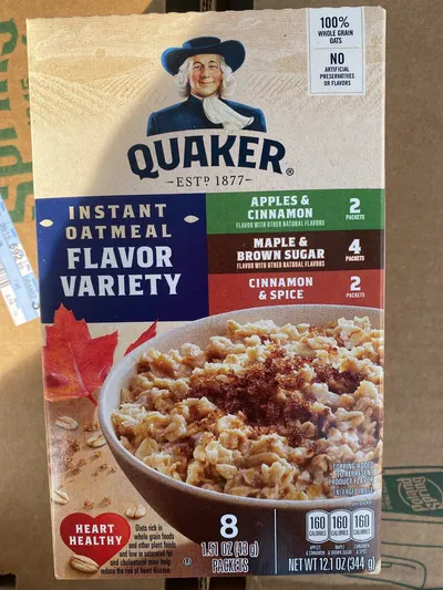 Instant Oatmeal Flavor Variety Pack
