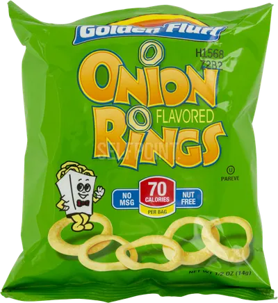 Onion Flavored Rings Light & Crsispy