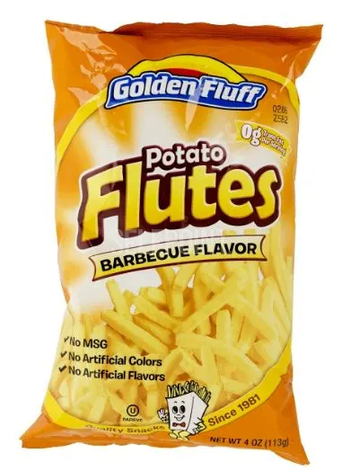 Potato Flutes Barbecue Flavor