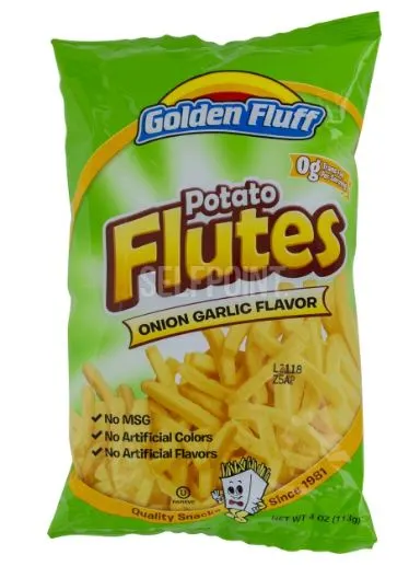 Potato Flutes Onion Garlic Flavor