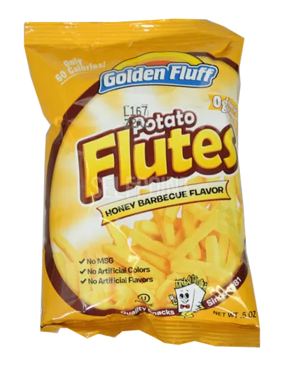 Potato Flutes Honey Bbq