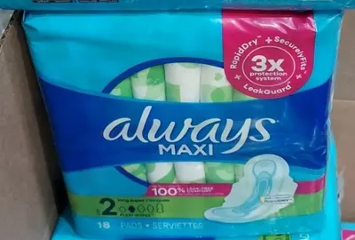 Long Super Maxi Pads with Flexi Wings 18 ct