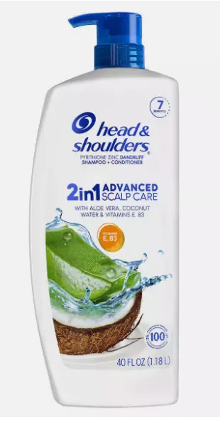 Shampoo 2In1 Scalp Care Aloe,Coconut Pum