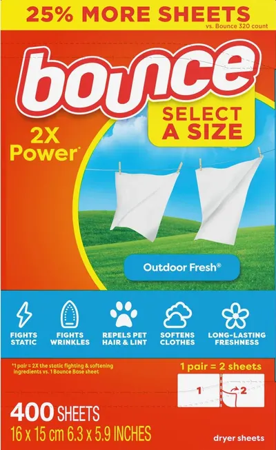 Spring Fresh Dryer Sheets 400 ct