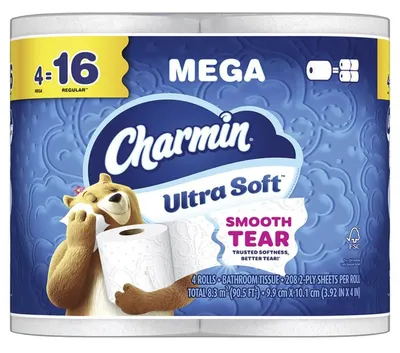 Charmin Soft 4 Mr (4=16) 90.5Sf