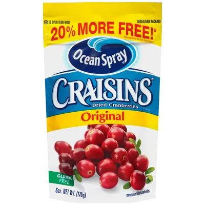 Craisins Original 20% More