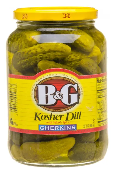 Kosher Dill Gherkins with Whole Spices