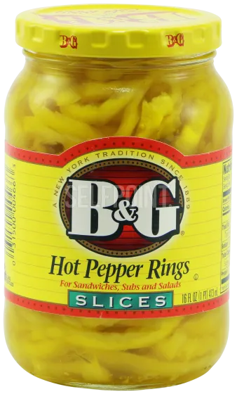 Hot Pepper Rings Slices