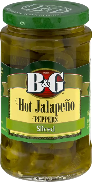Hot Jalapeno Peppers Sliced