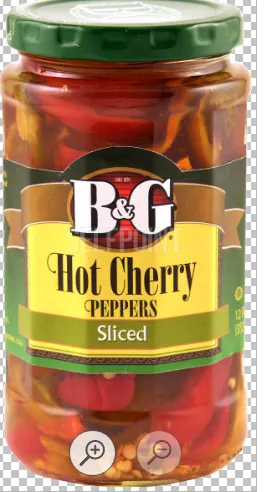 Hot Cherry Peppers Sliced