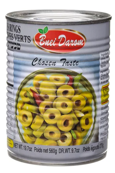 Olives Green Sliced