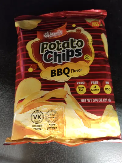 BBQ Flavor Potato Chips