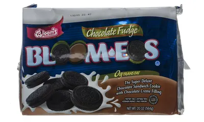 Bloomeos Chocolate Fudge Sandwich Cookies