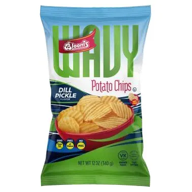 Dill Pickle Wavy Potato Chips