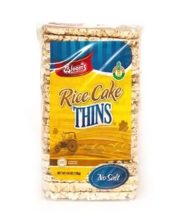 Unsalted Rice Cake Thins