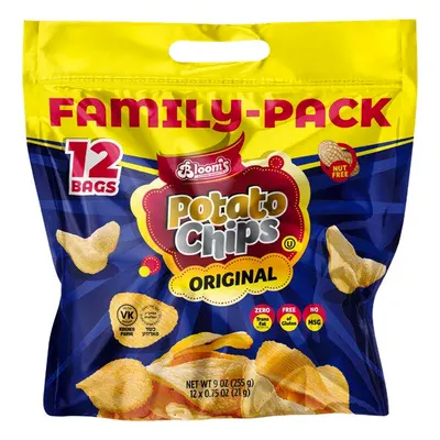 Potato Chips .75 oz 12Pk