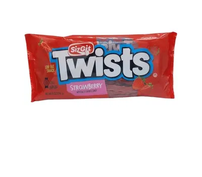 Twists Strawberry Licrorice Low Fat Snack