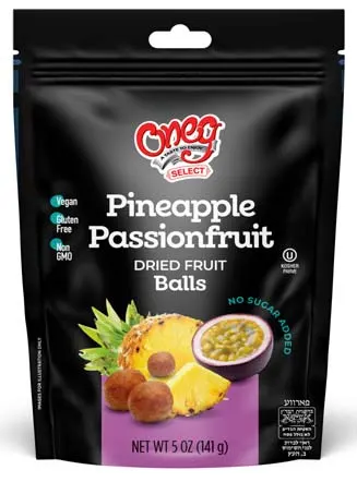 Pineapple Passionfruit Dried Fruit Balls