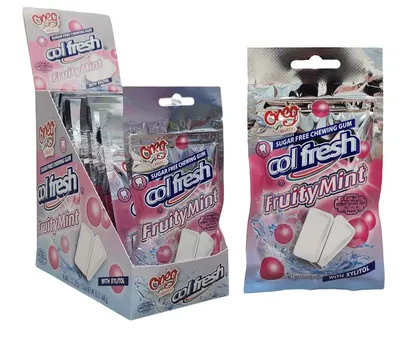 Col-Fresh Strawberry Chewing Gum w/ Xylitol
