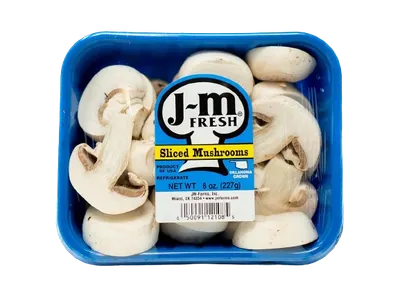 Sliced Mushrooms