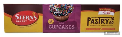 Pastry To Go Mini Cupcakes 12 ct