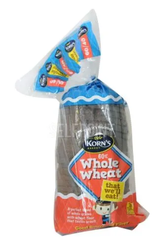 60% Whole Wheat Bread