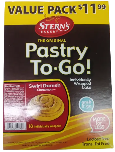 Cinnamon Danish 18 Pk