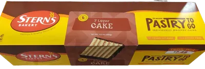Pastry To Go 7 Layer Cake 6 ct