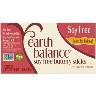 Vegan Soy Free Buttery Sticks 4 ct