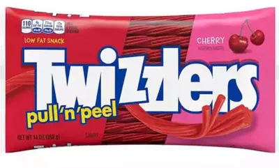 Pull 'N' Peel Cherry Candy, 14 Oz