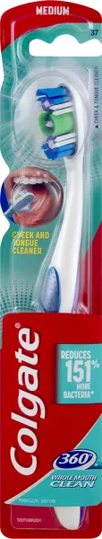 360 Whole Mouth Clean Medium Bristle Toothbrush