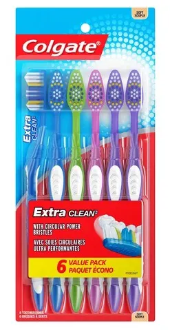 Toothbrush Extra Clean Soft 6 Pk