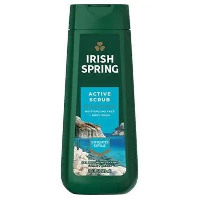 Active Scrub Moisturizing Face & Body Wash